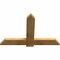 Ekena Millwork Eugene Rough Sawn Timber Gable Bracket, Western Red Cedar, 48"W x 32"H x 2"D x 6"F, 16/12 Pitch GBW048X32X0206EUG00RWR - alternate 3